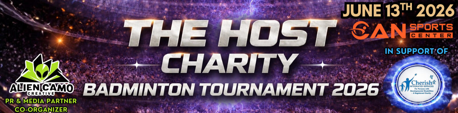 The Host Charity Badminton Tournament 2026