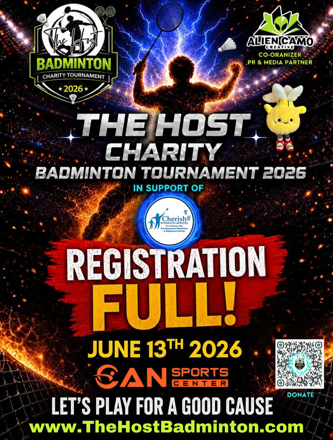 Thank you for the overwhelming support! Registration full.