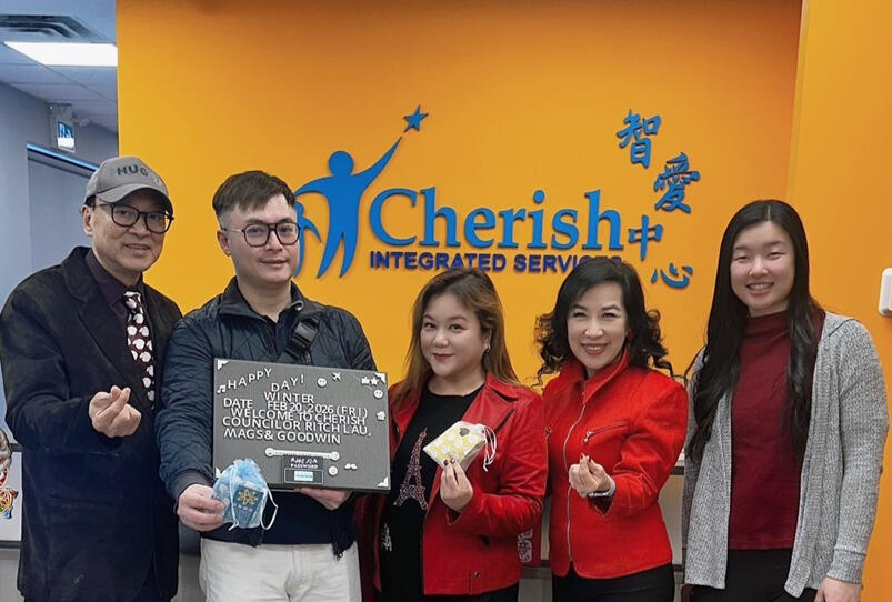 Organizers visiting Cherish IS