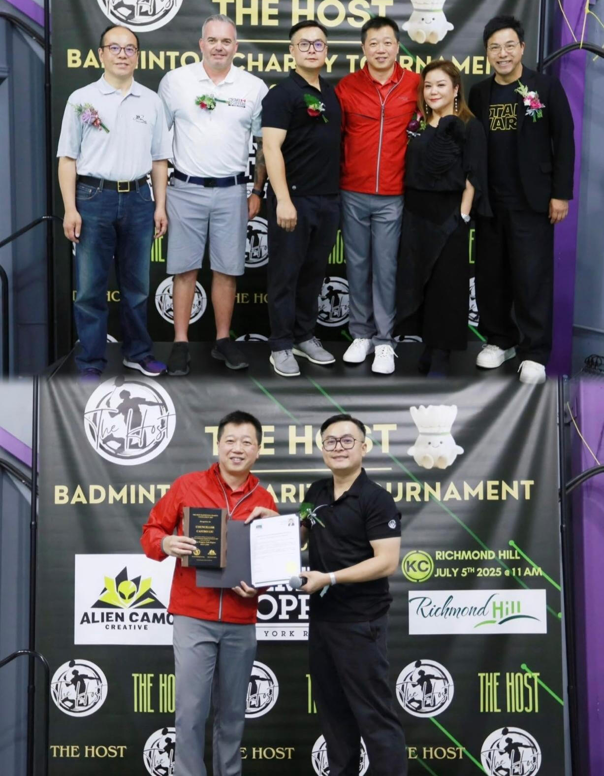 Thank you to all the community leaders who supported us.